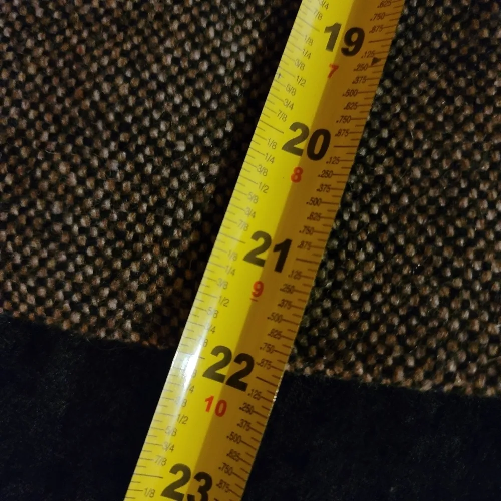 Charter Club Women's Gray Wool & Acrylic Long Sleeve Button Casual Coat Size 10 - Image 13