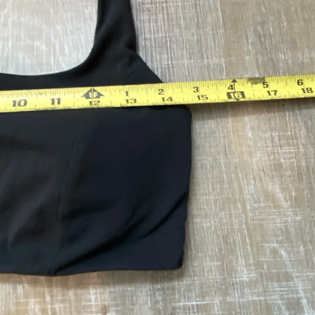 Lululemon SmoothCover Yoga Bra Black Size 10 Sports Bra Active Workout - Image 10