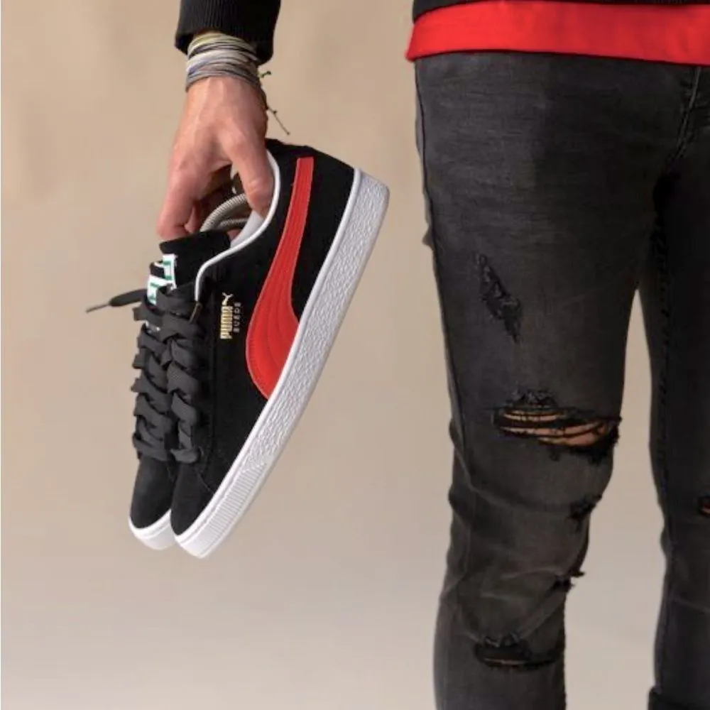 PUMA Suede Classic XXl Black Ribbon Red - Image 2