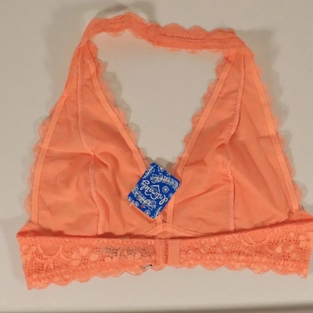 NWT  Galloon Halter Bralette in Orange - Image 2