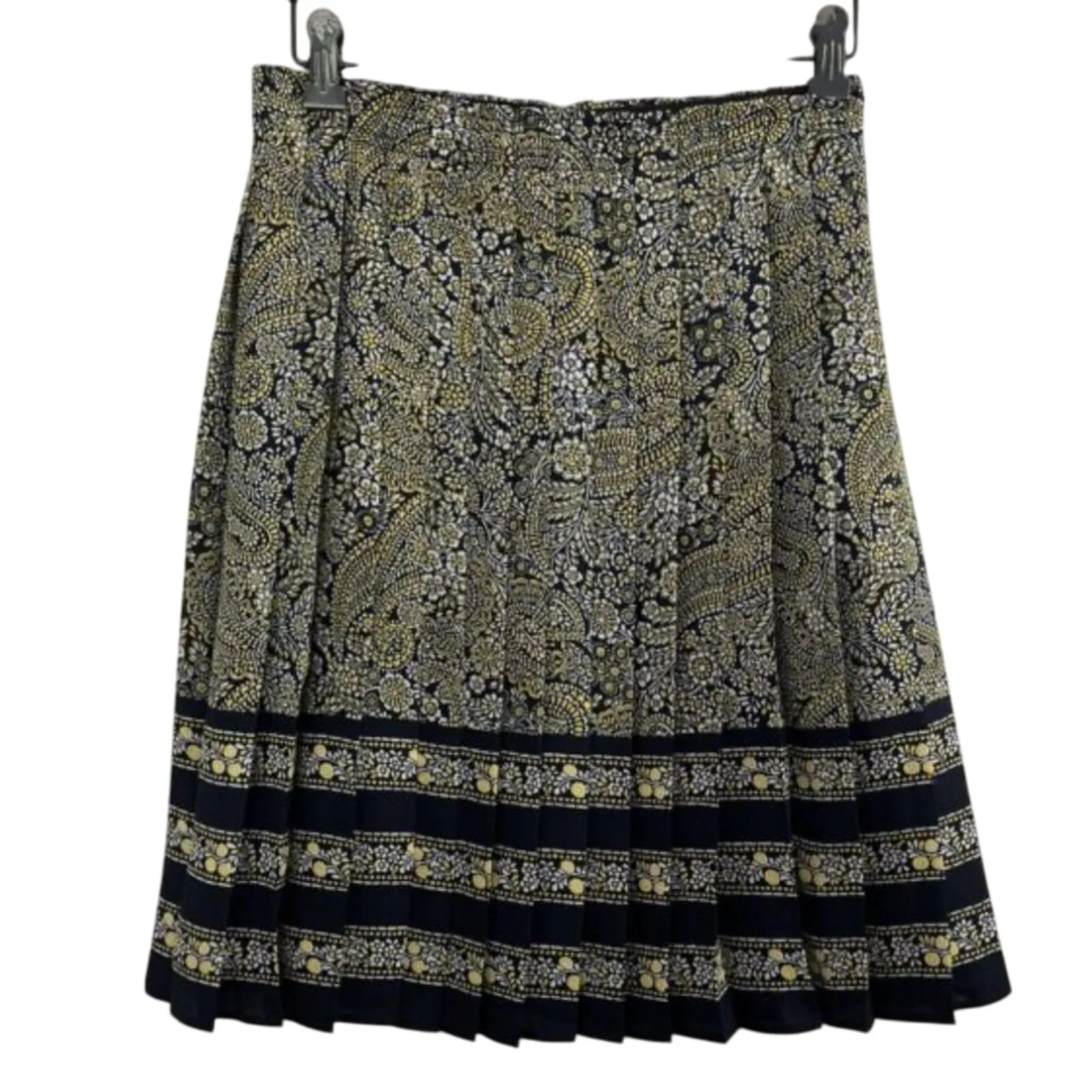 TOMMY HILFIGER Paisley Knee Pleated Skirt, Size 12, New with Tag - Image 7