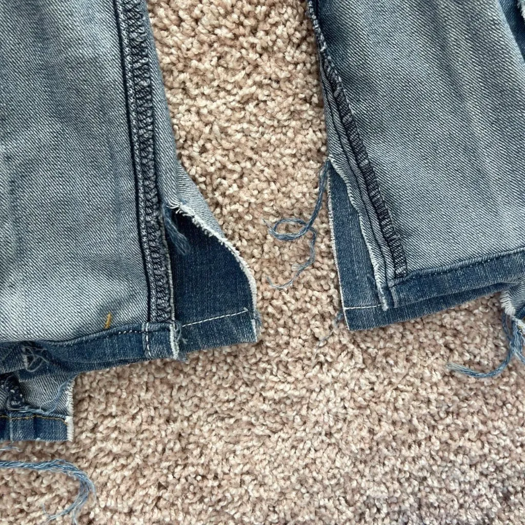 Rhiyan Alexis Long Flare reverse Stacked jean - Image 8