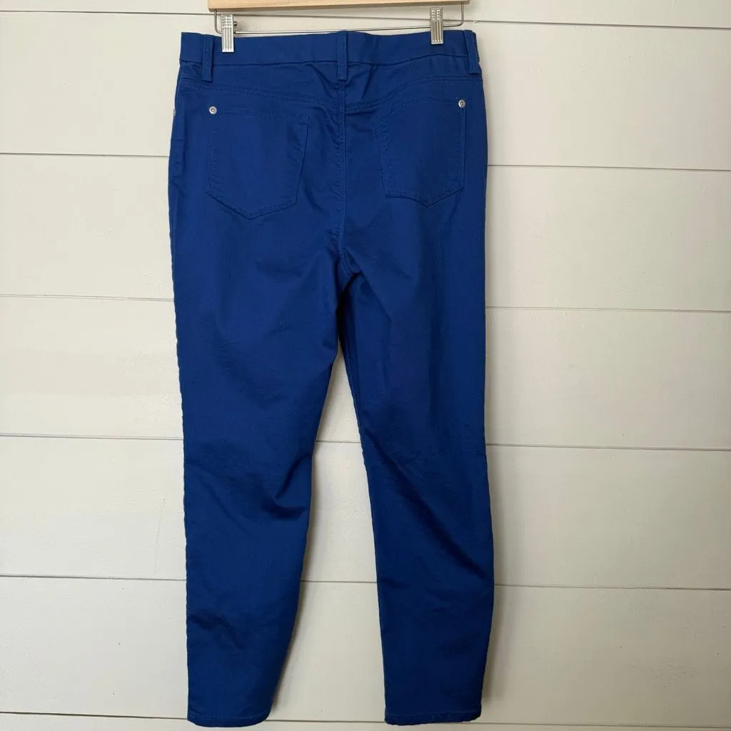 Chico’s Women’s 1 Ankle Blue Purple Jeans - Image 3