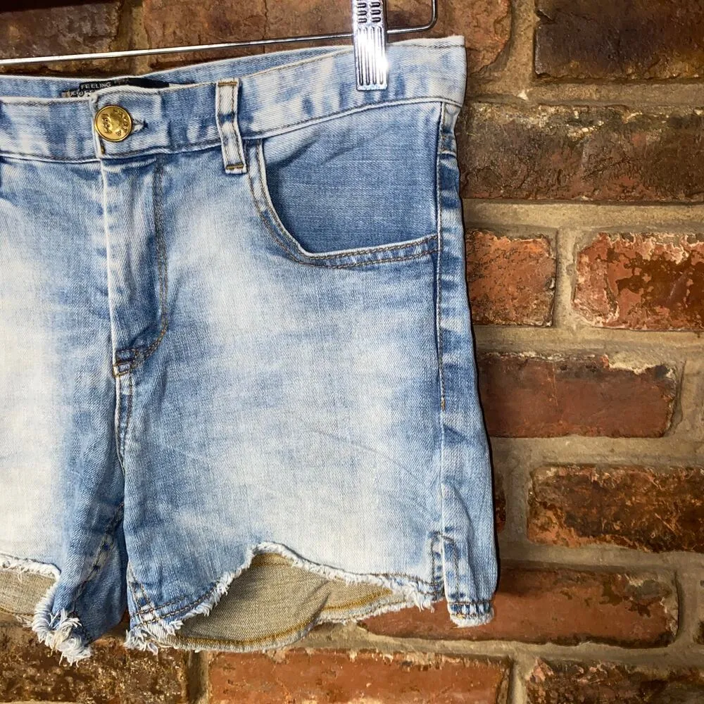 Payota Acid Wash Blue Denim Cut - Image 2