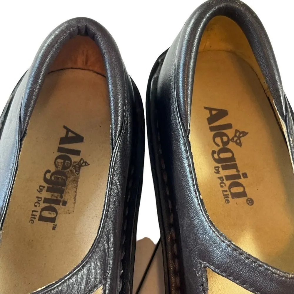 Alegria Dayna Black Napa Leather Mary Jane - Image 6