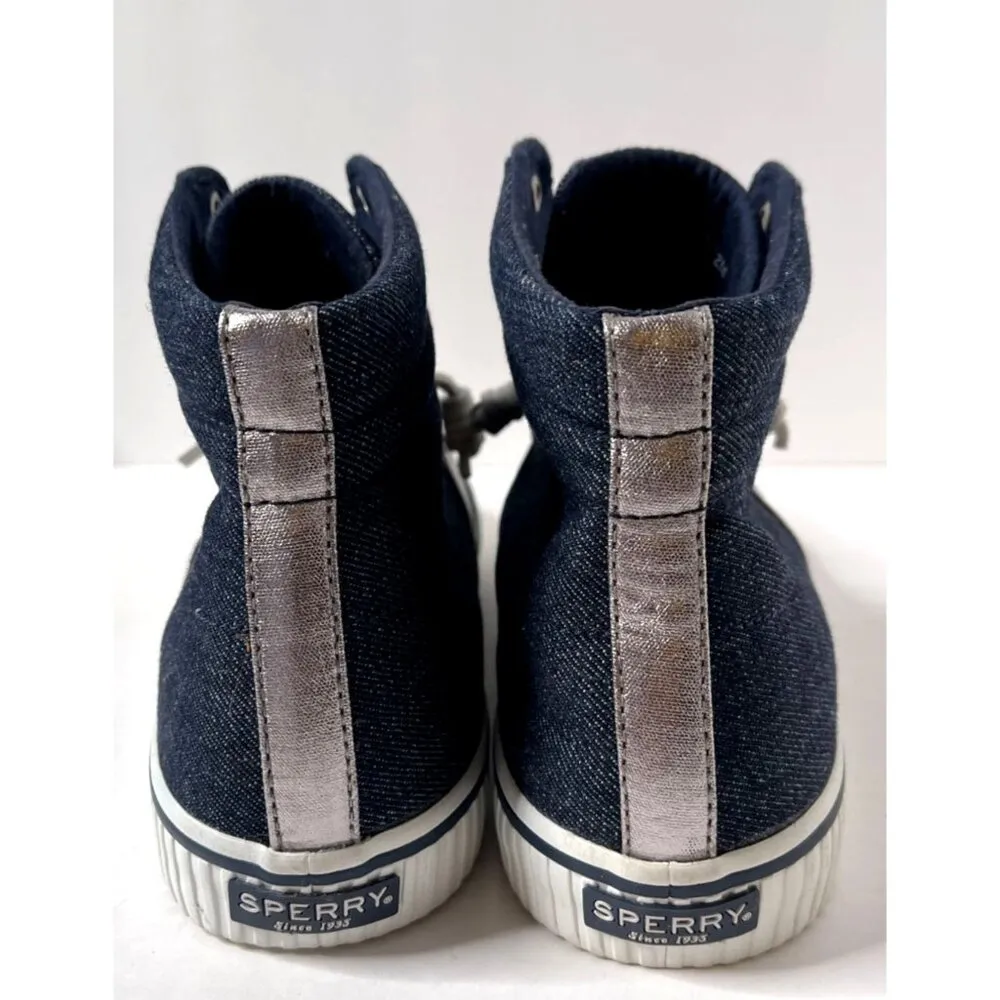 Sperry Top Sider High Tops Shoes Womens Size 12 $85 HTF - Image 3