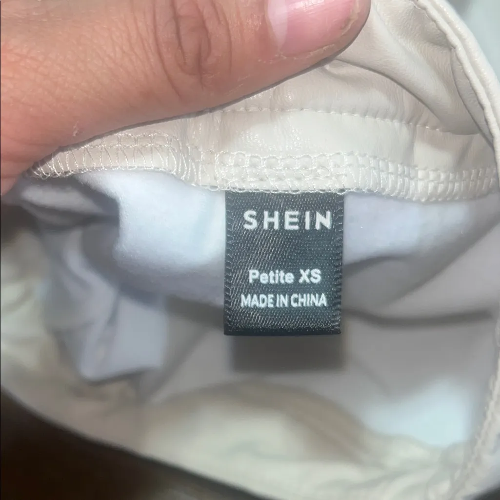 SHEIN Cream Leggings - Image 4