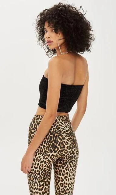 Glitter Bandeau Top - Image 2