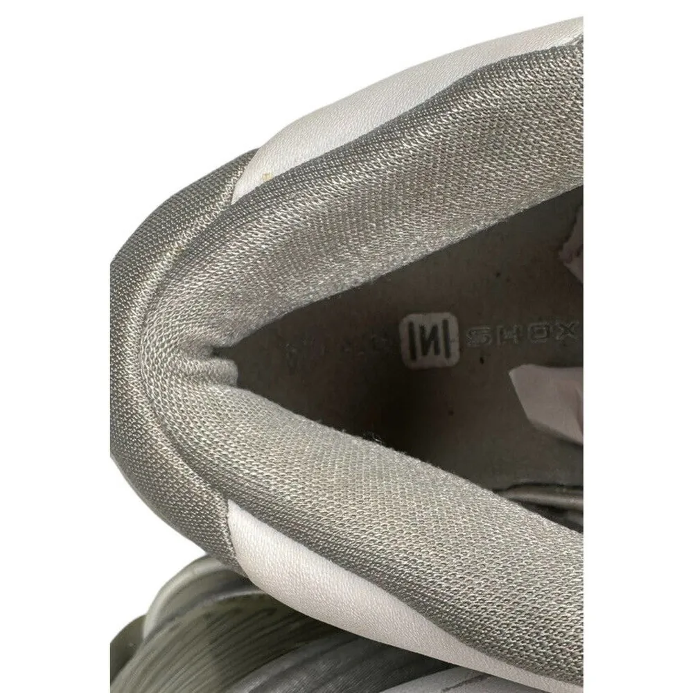 Vtg 2003 NIKE SHOX STATUS TB WHITE METALLIC SILVER CHROME BB4 VC 306705-10 - Image 11