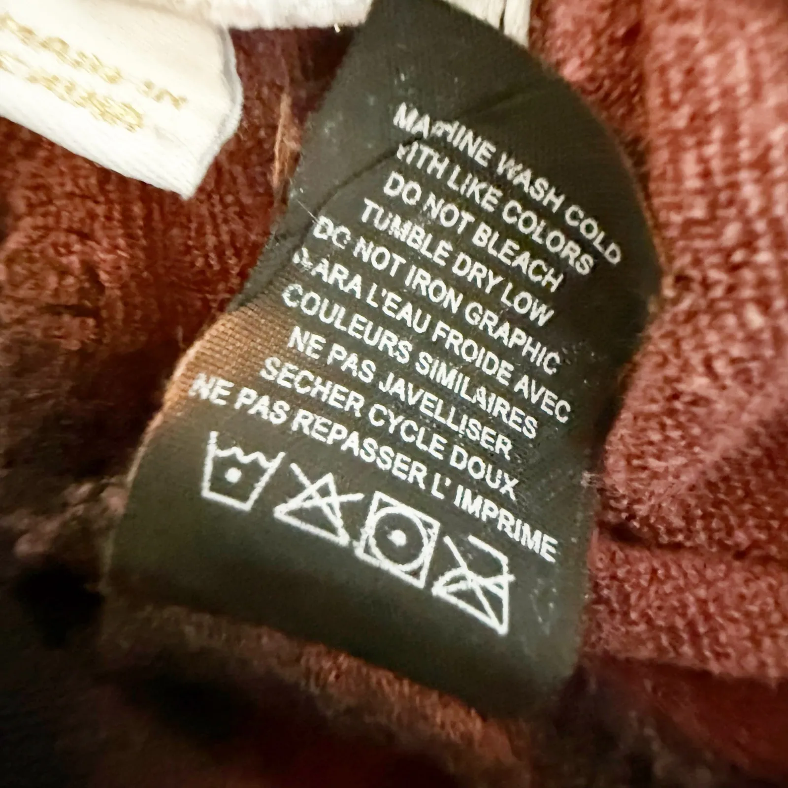 SPIRITUAL GANGSTER | Perfect Sweatpant Black Maroon Mauve Tie Dye | Size XS - Image 7