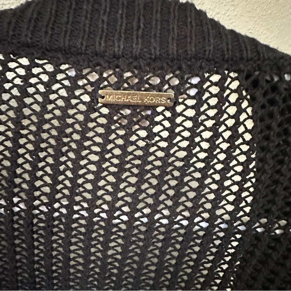 Michael Kors Black Knit Cardigan Sweater - Image 6