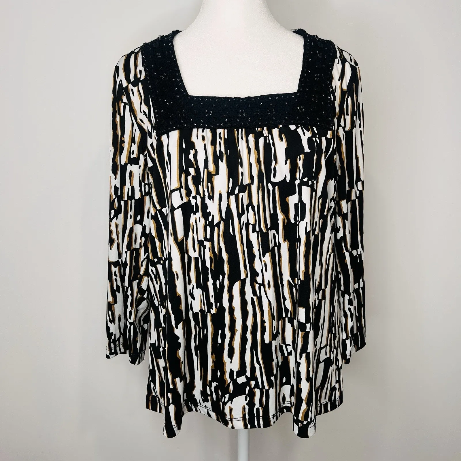 Requirements XL Polyester Top Seqiun Blouse Shirt - Image 3