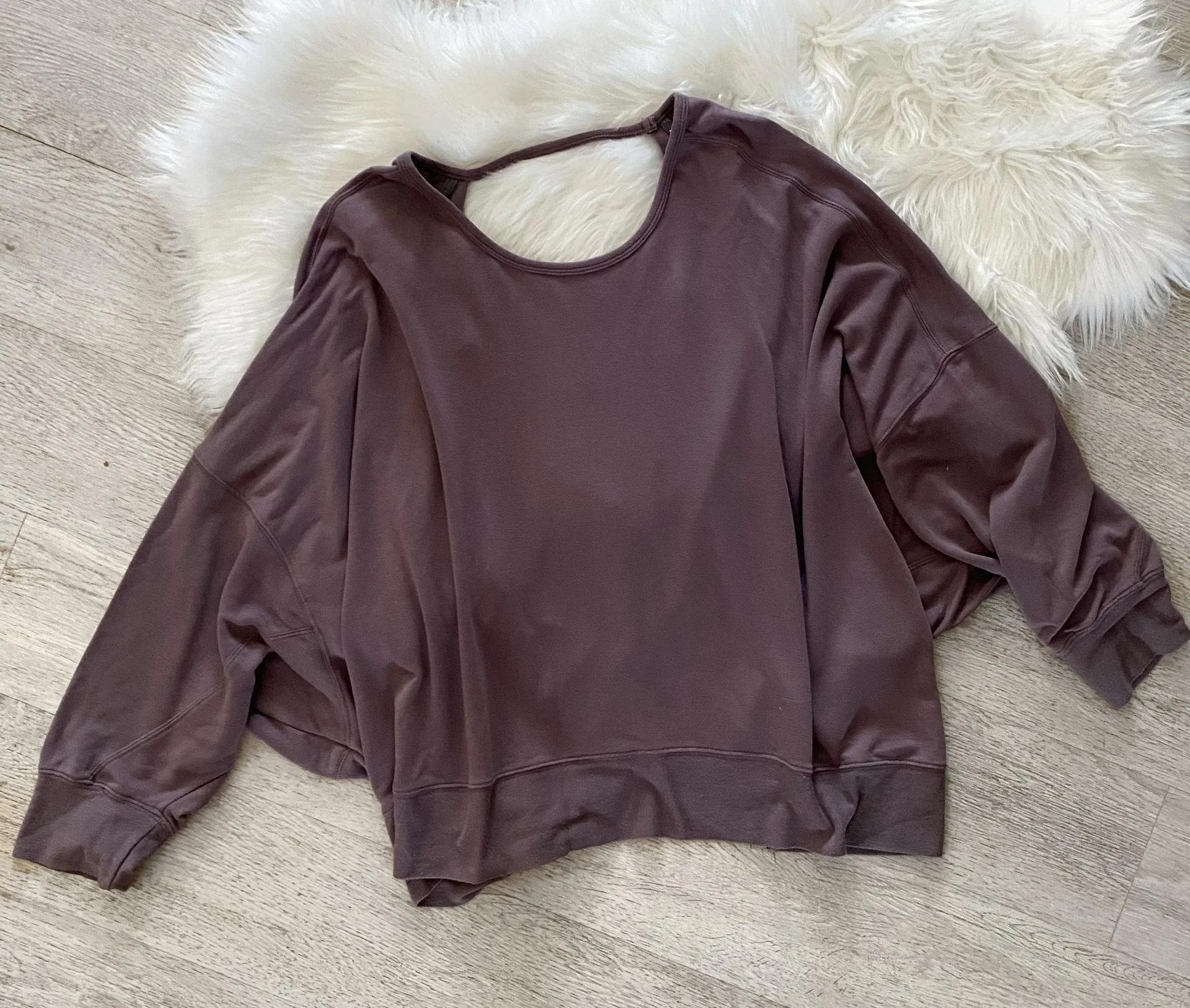 Wishlist Backless Oversized Sweatshirt - Image 2