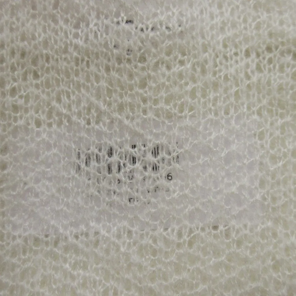 NWT Reformation Jasmine Knit Maxi in White Ivory Sheer Side Slit Coverup Dress 6 - Image 5