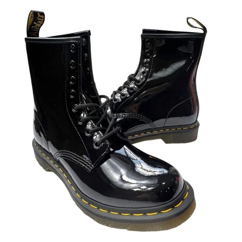 Dr. Martens 1460 Boot 8 hole patent leather 8 - Image 3