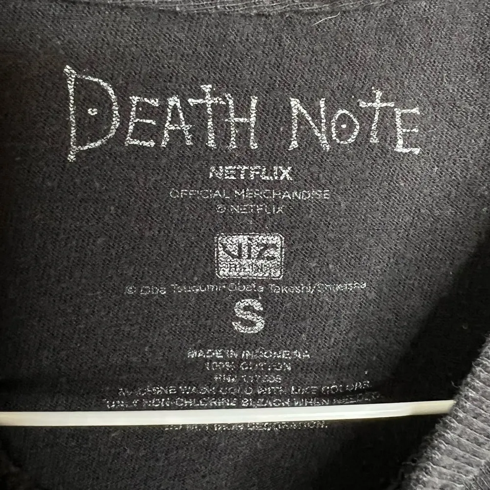 Death Note Justice of Kira Anime Black T Shirt Size Small Unisex - Image 3