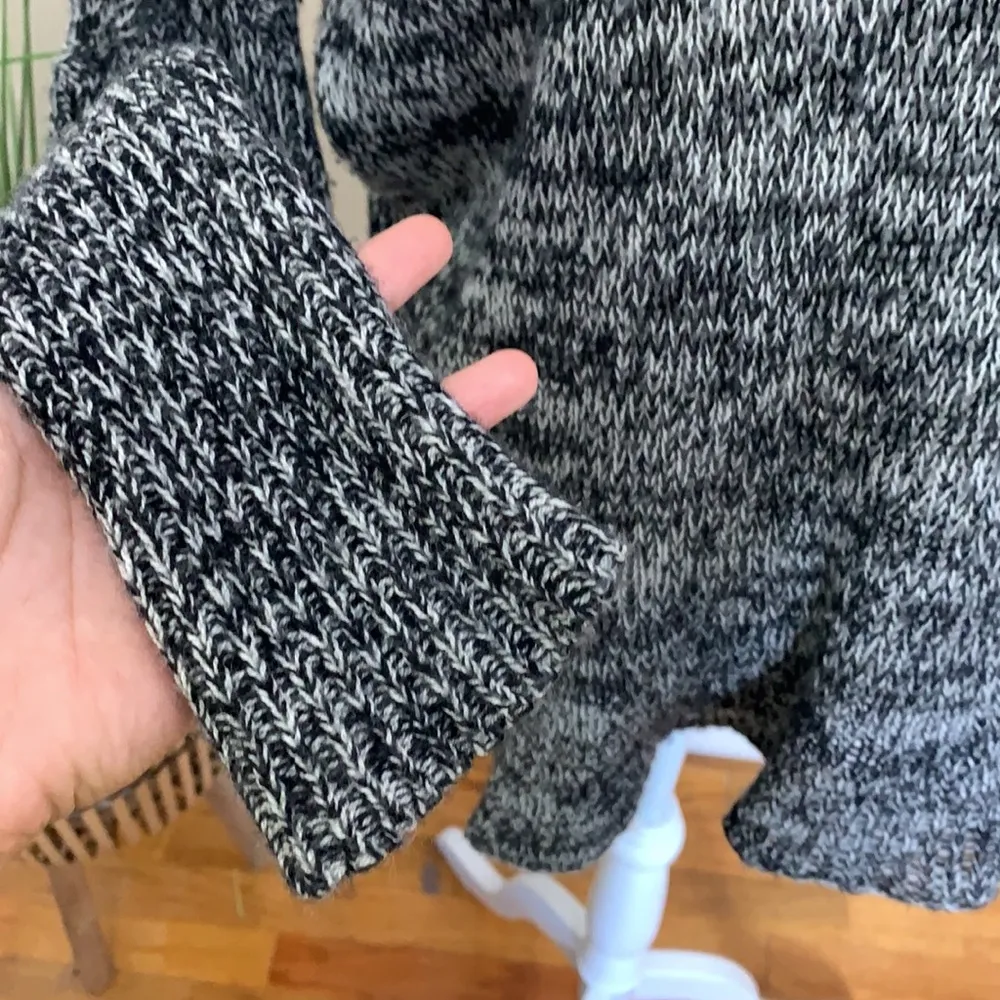 nsf • wool cashmere vneck marled open knit sweater Size XS - Image 98