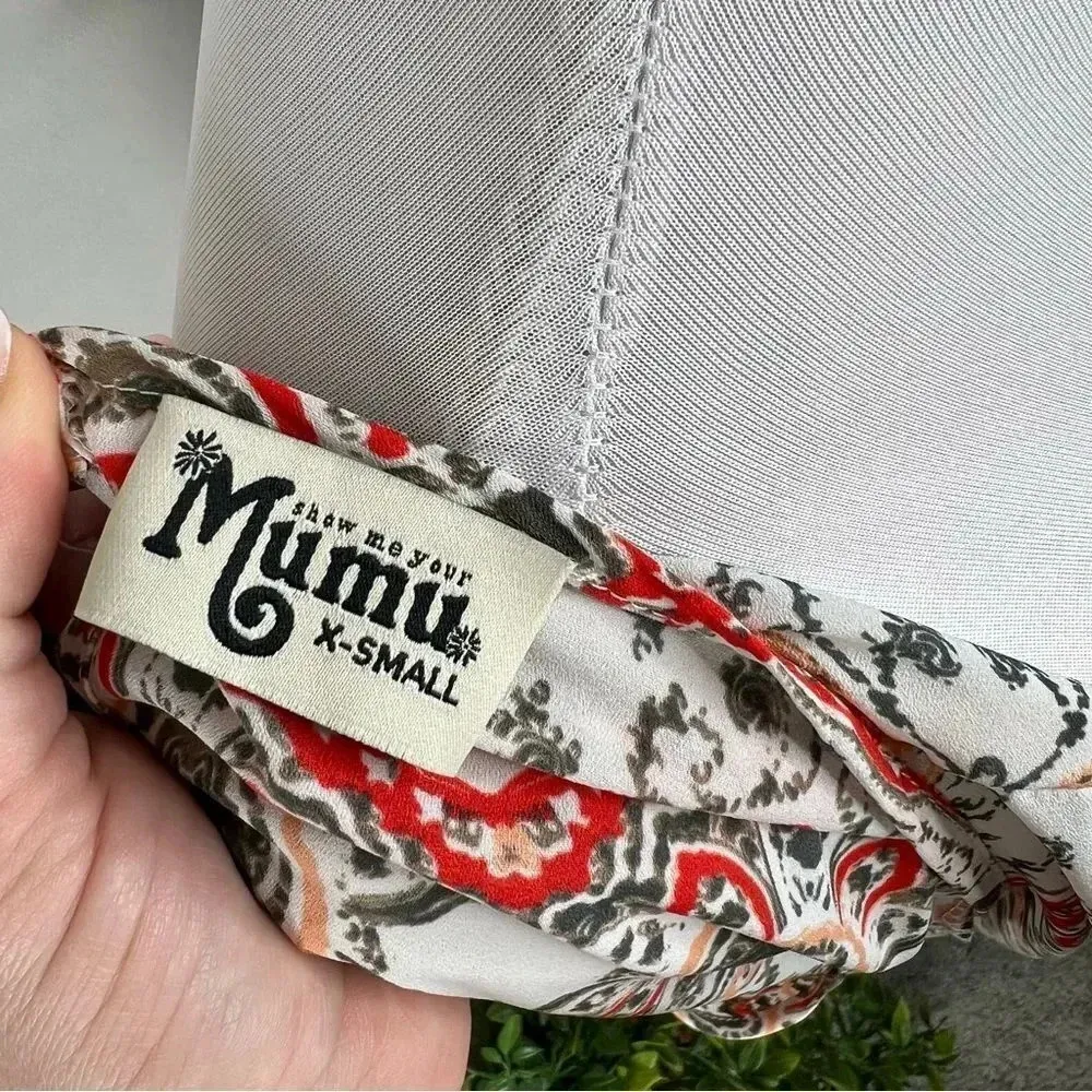 Show Me Your MuMu Rainey Long Sleeve Mini Dress Size XS - Image 15