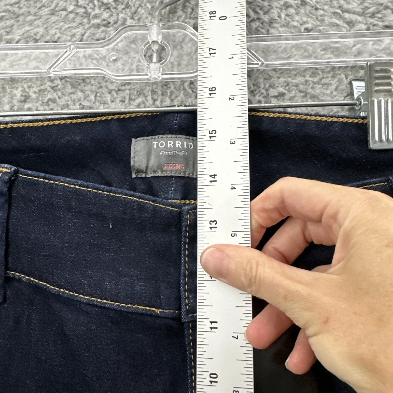 NWT Torrid Jeggings Skinny High Rise Jeans Stretch Preppy‎ Women's 26 Short x 26 - Image 8