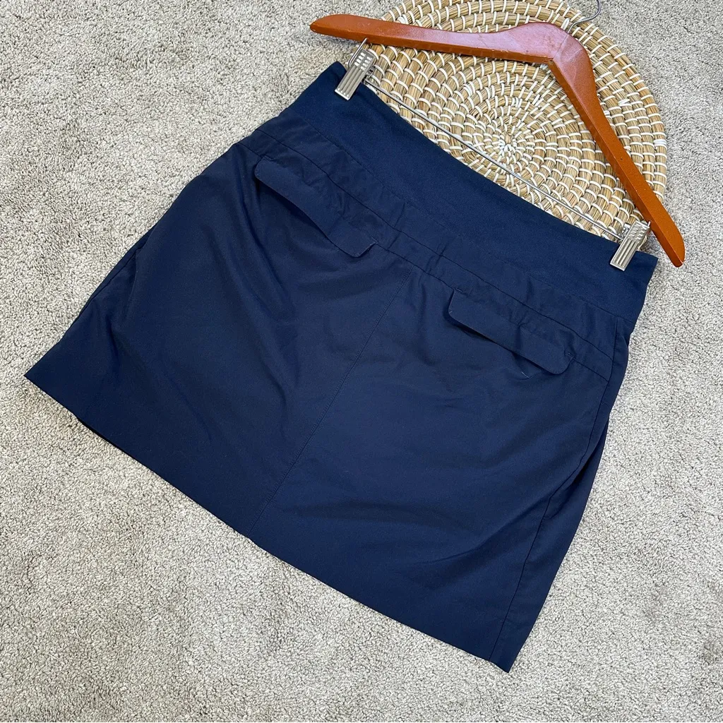 Athleta Women’s Soho Skort Skirt Pull On Mid Rise Outdoor UPF 50+ in Navy 10 - Image 6