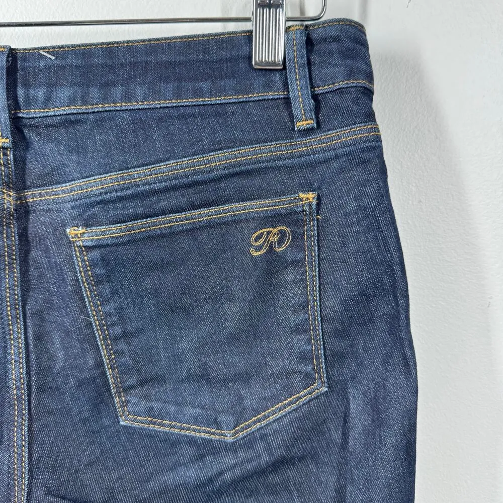 Raven Denim Jean Women 28 Sadie Madison Wash Boot Cut Stretch Low Rise Y2K 6000L Blue - Image 7