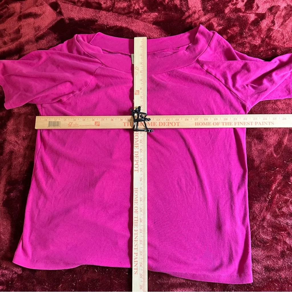 Anne Klein Fuchsia Slouchy Tunic Top 3X - Image 8