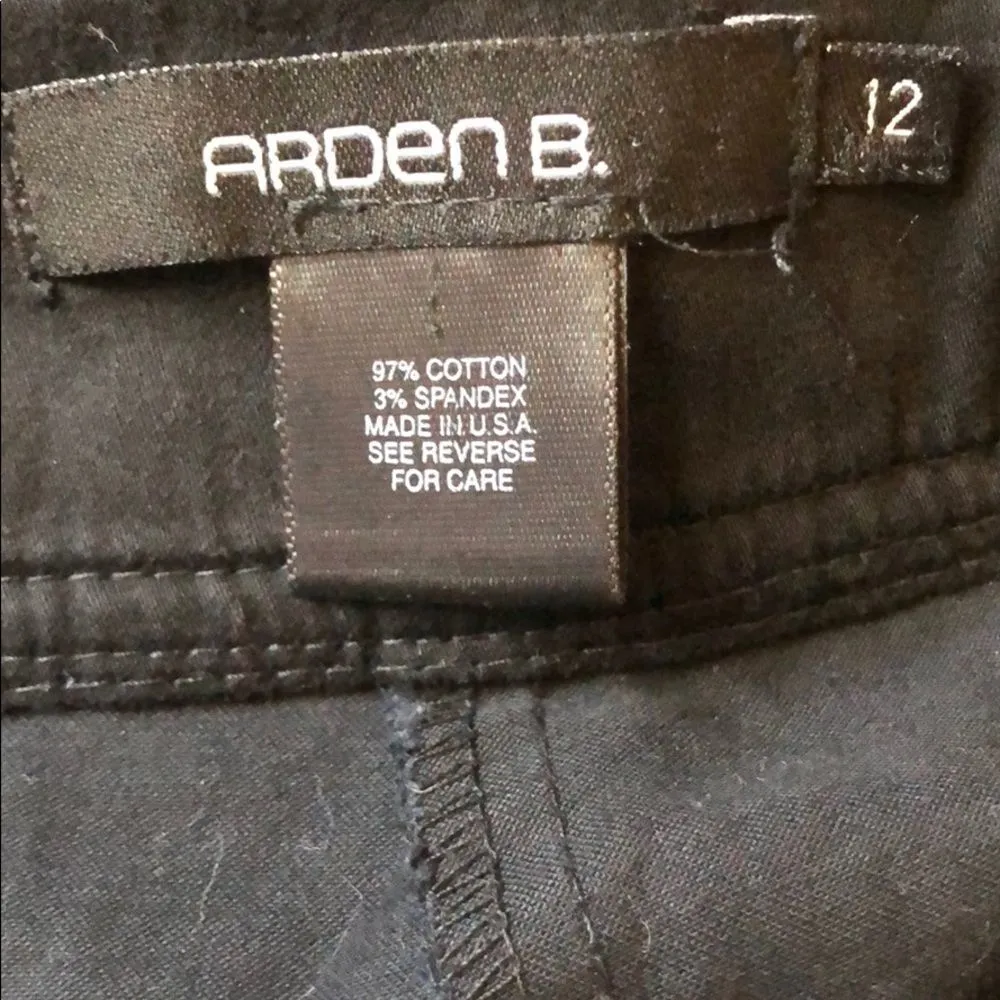 Arden B Arden‎ B Black Shorts - Image 7