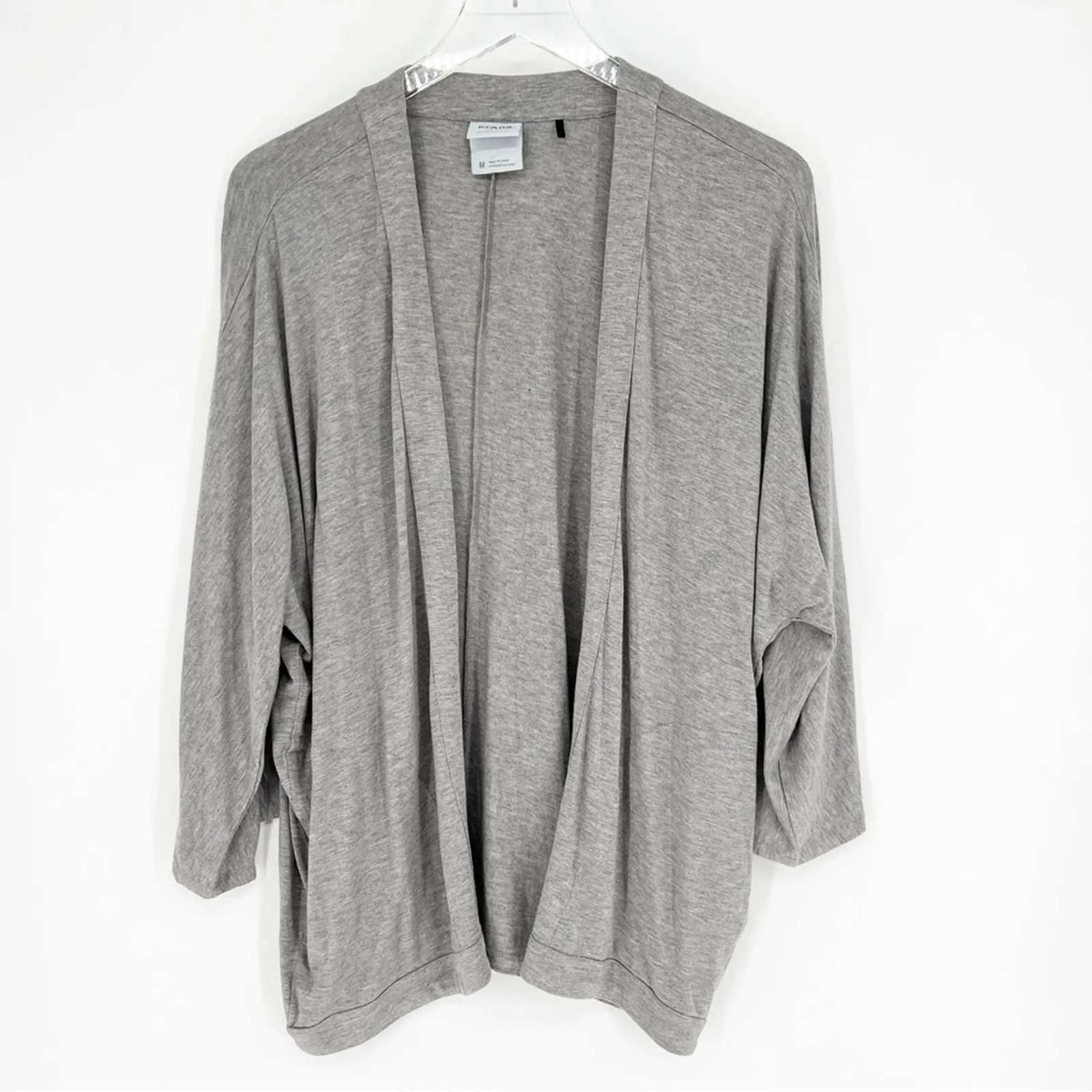 Prana Foundation Wrap Seabrook Cardigan M‎ Grey - Image 2
