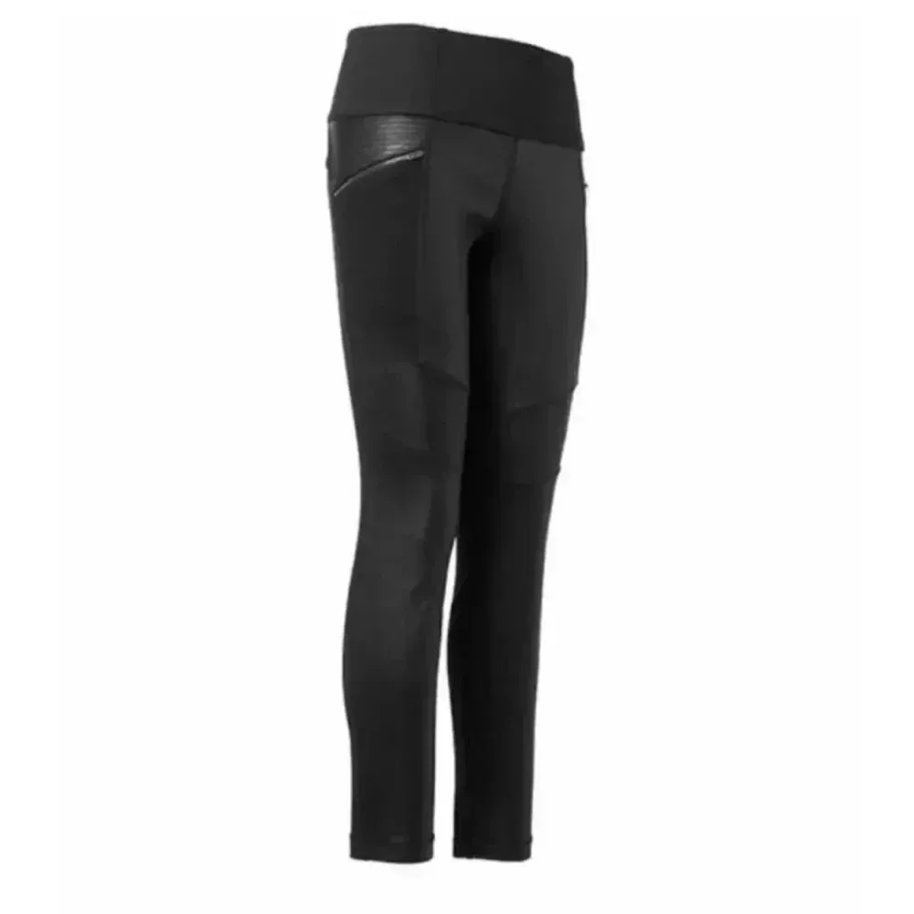 Athleta Ponte Genuine Leather Moto Zipper
Pocket Leggings - Image 10
