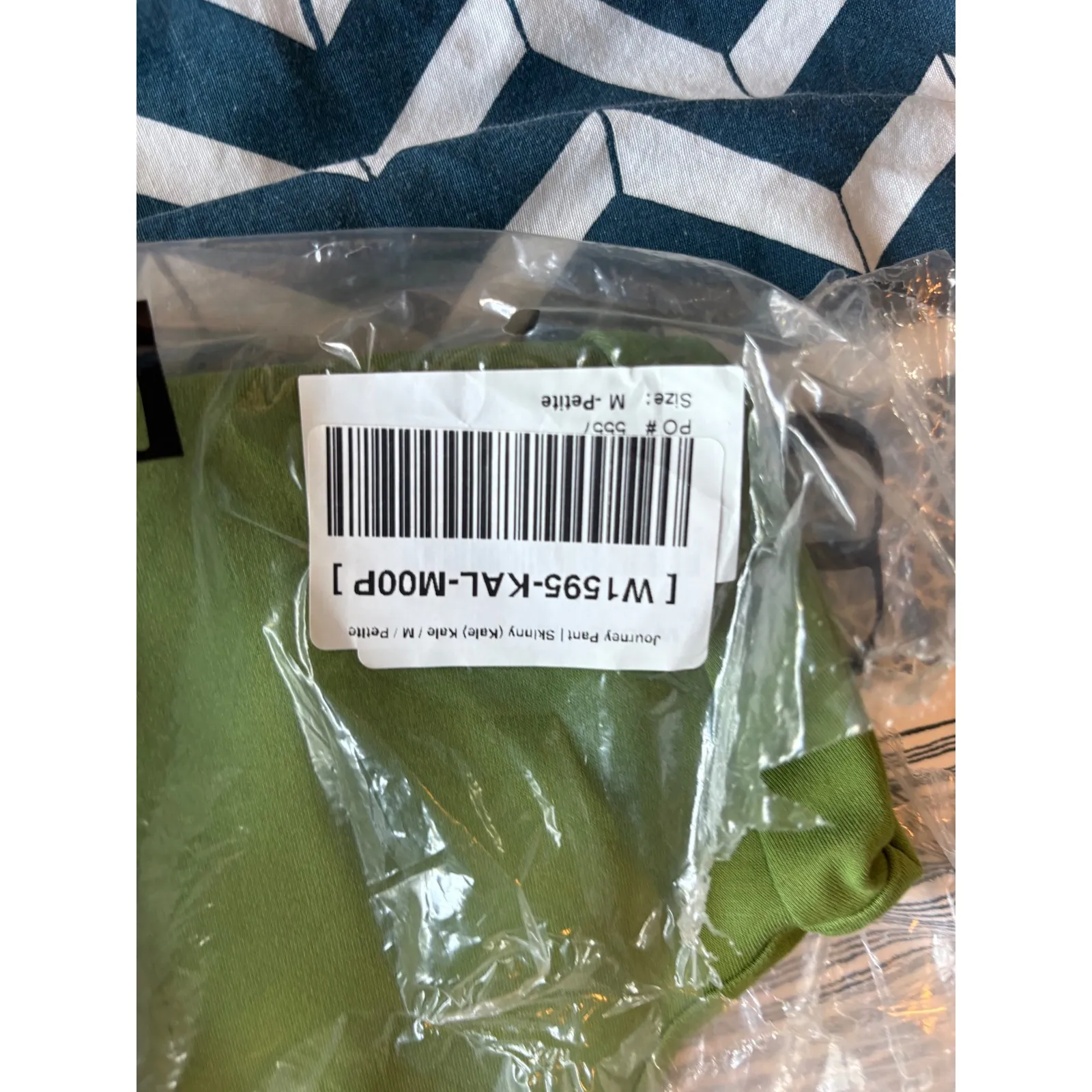 Betabrand Journey‎ Pant Kale Green Skinny Cargo Womens Size L Stretchy - Image 9