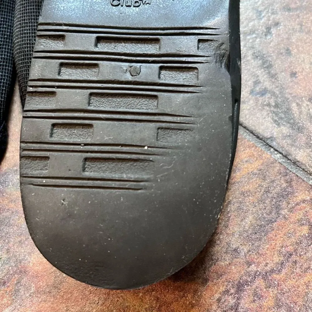 Montego Bay Club Women’s Stretch Slip-on Black Sandals Size 6 Wide - Image 10