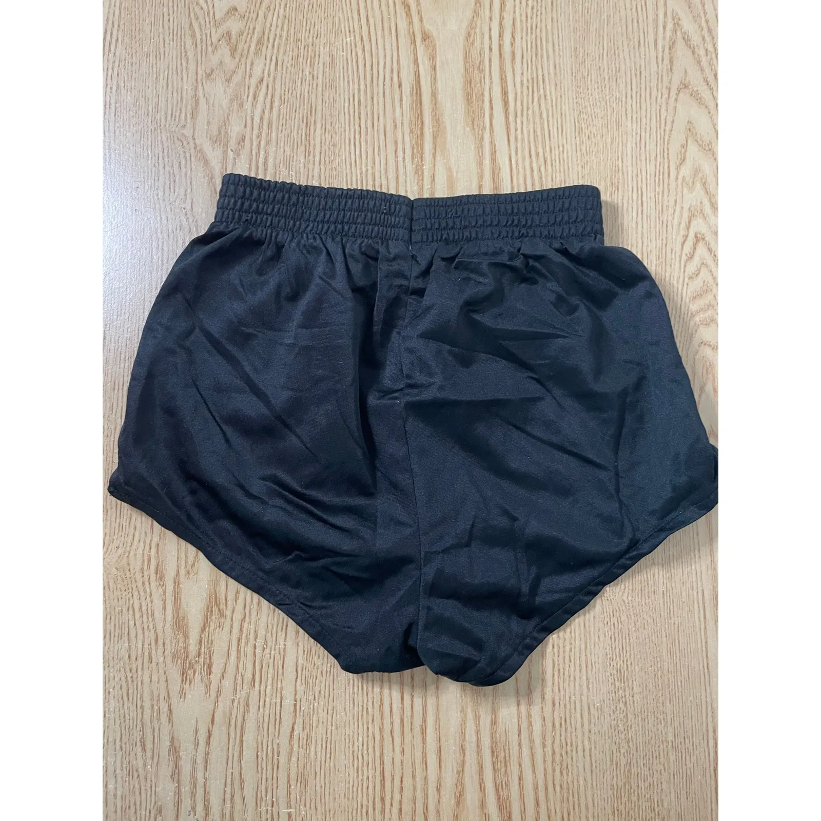 B22-4 Women’s Hooters Vintage OG Dolfin Uniform Shorts Black Size Xs - Image 3