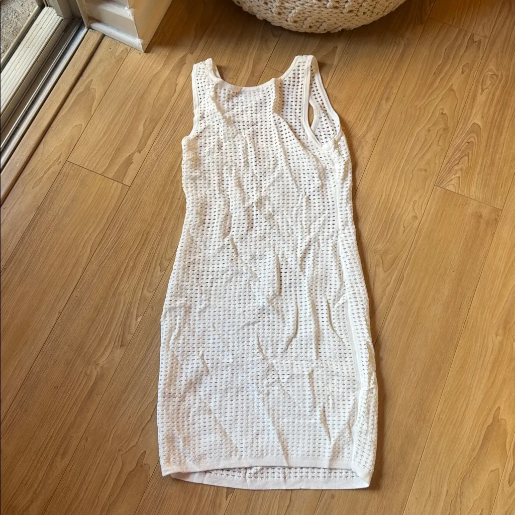 superdown White Sleeveless Dress - Image 4