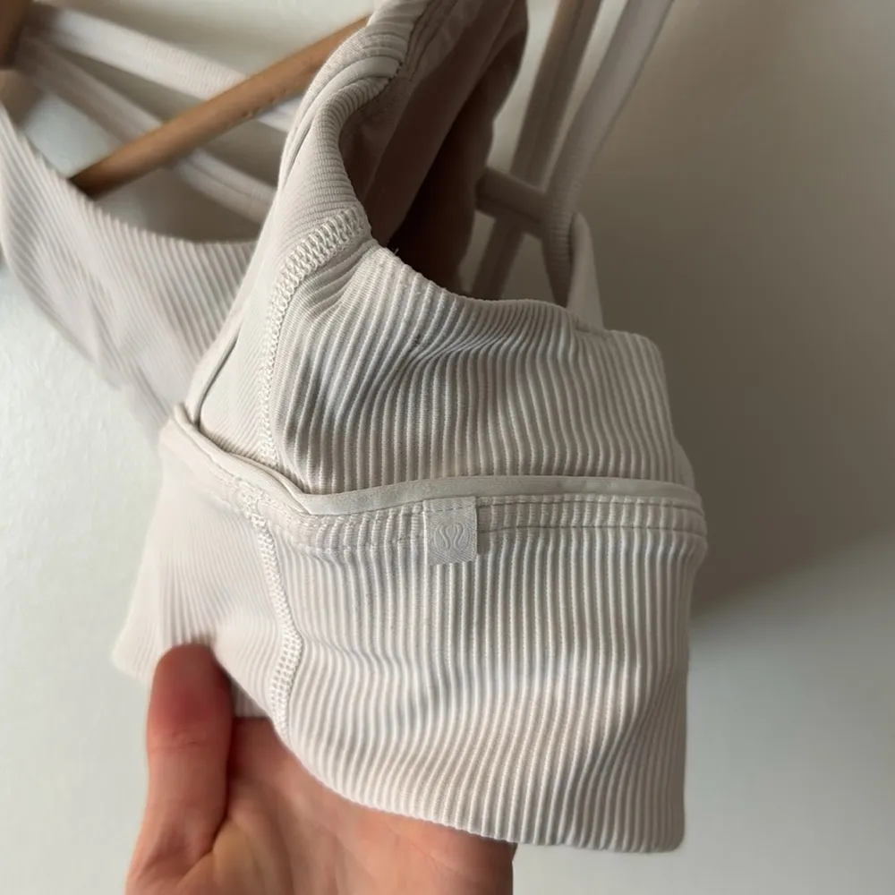 Lululemon 4 Energy Bra *Long Line Texture in White - Image 6