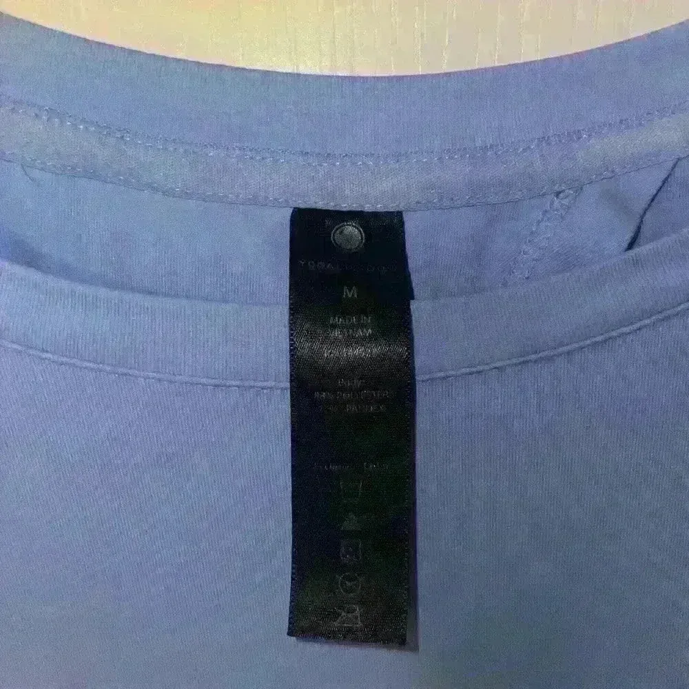 Yogalicous blue long sleep top‎ - Image 3