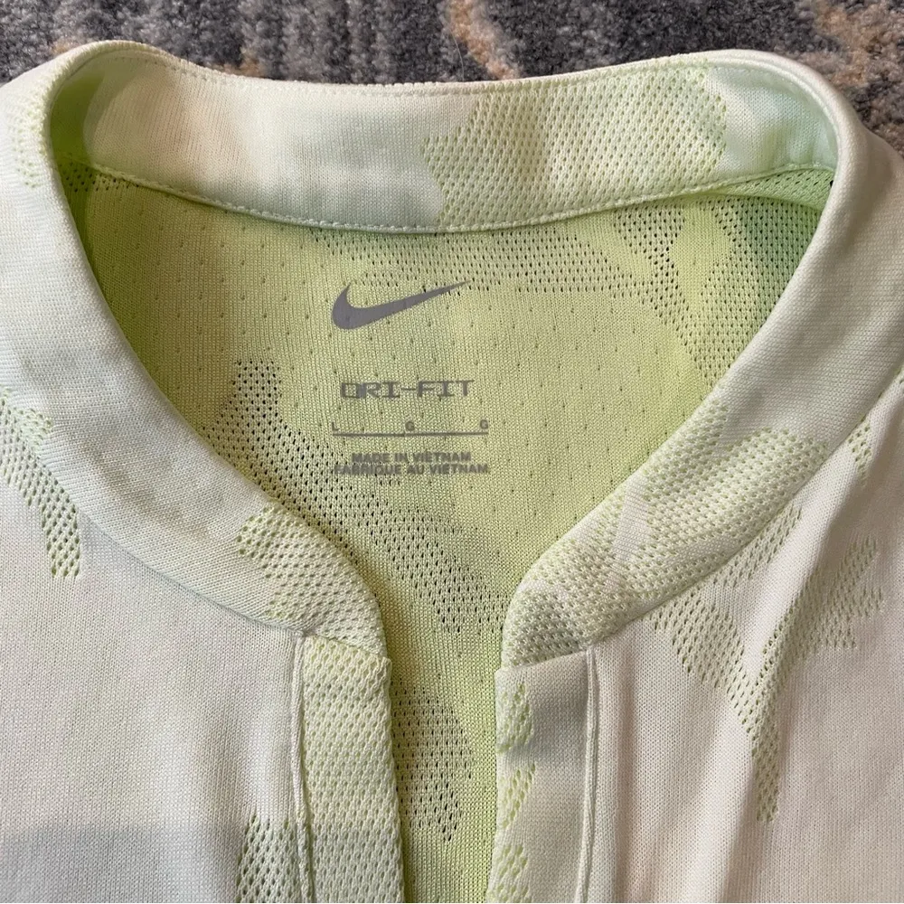 Nike  Light Green Floral Top - Image 4