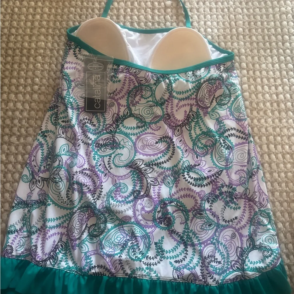 Catalina Women's Paisley Swim Dress - Image 2