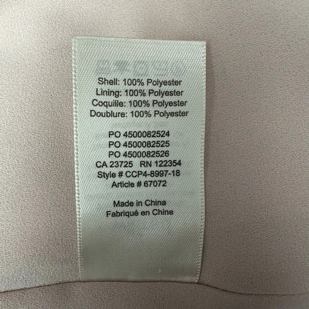 Aritzia Wilfred Women’s XS Darcell Dress Sleeveless Crisscross Belt Minimalist Pink - Image 7