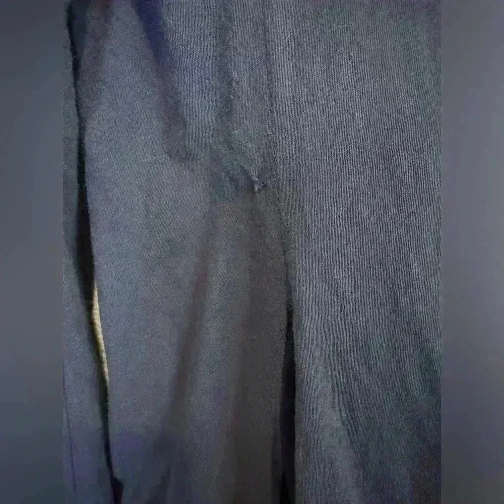 James Perse Women’s Drape Lapel One Button Pockets Lightweight Black Blazer Sz 2 - Image 5