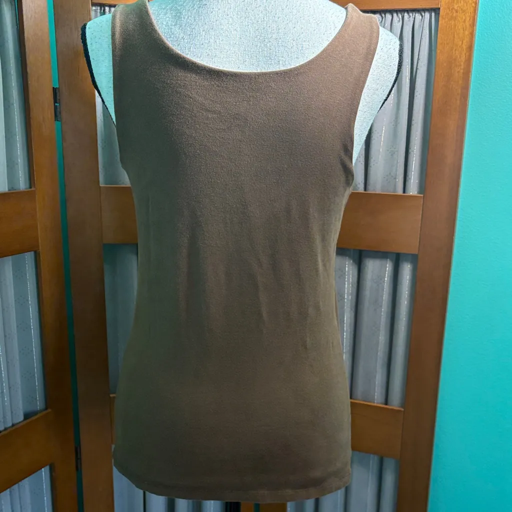 Eddie Bauer Chocolate Brown Tank Top - Image 6