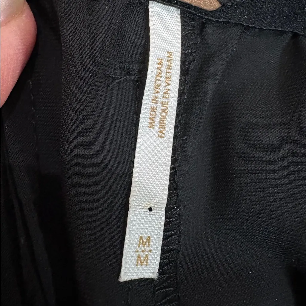 Free People Gray High Rise Velvet Pants Size Medium Metallic Gray Crushed Velvet - Image 3