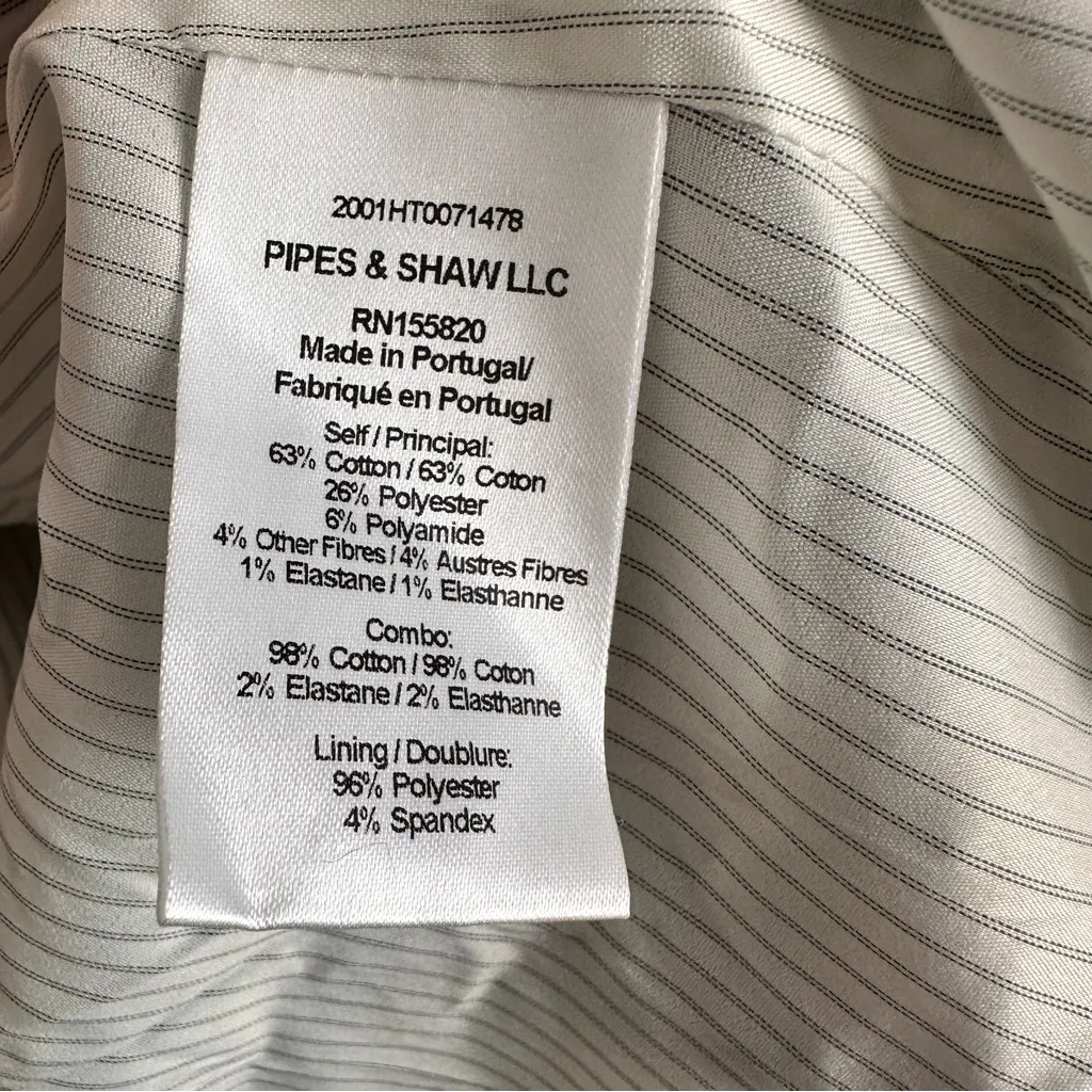 Veronica Beard Empire Tweed Dickey Jacket Blazer Black Red Plaid Medium Size 8 - Image 11