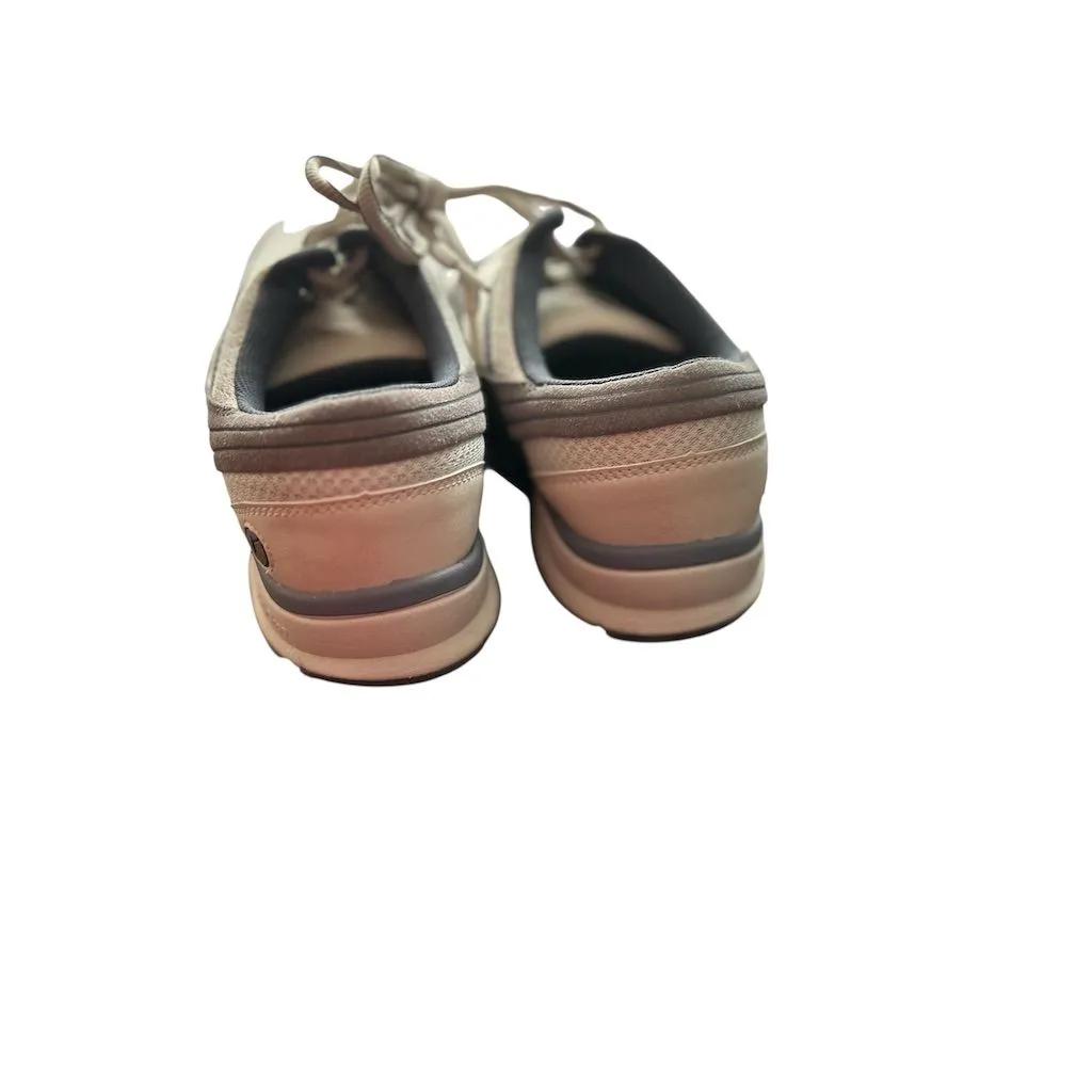 Hush Puppies Unisex‎ Beige Athletic Sneakers Size 9.5 Casual Walking Shoes - Image 2