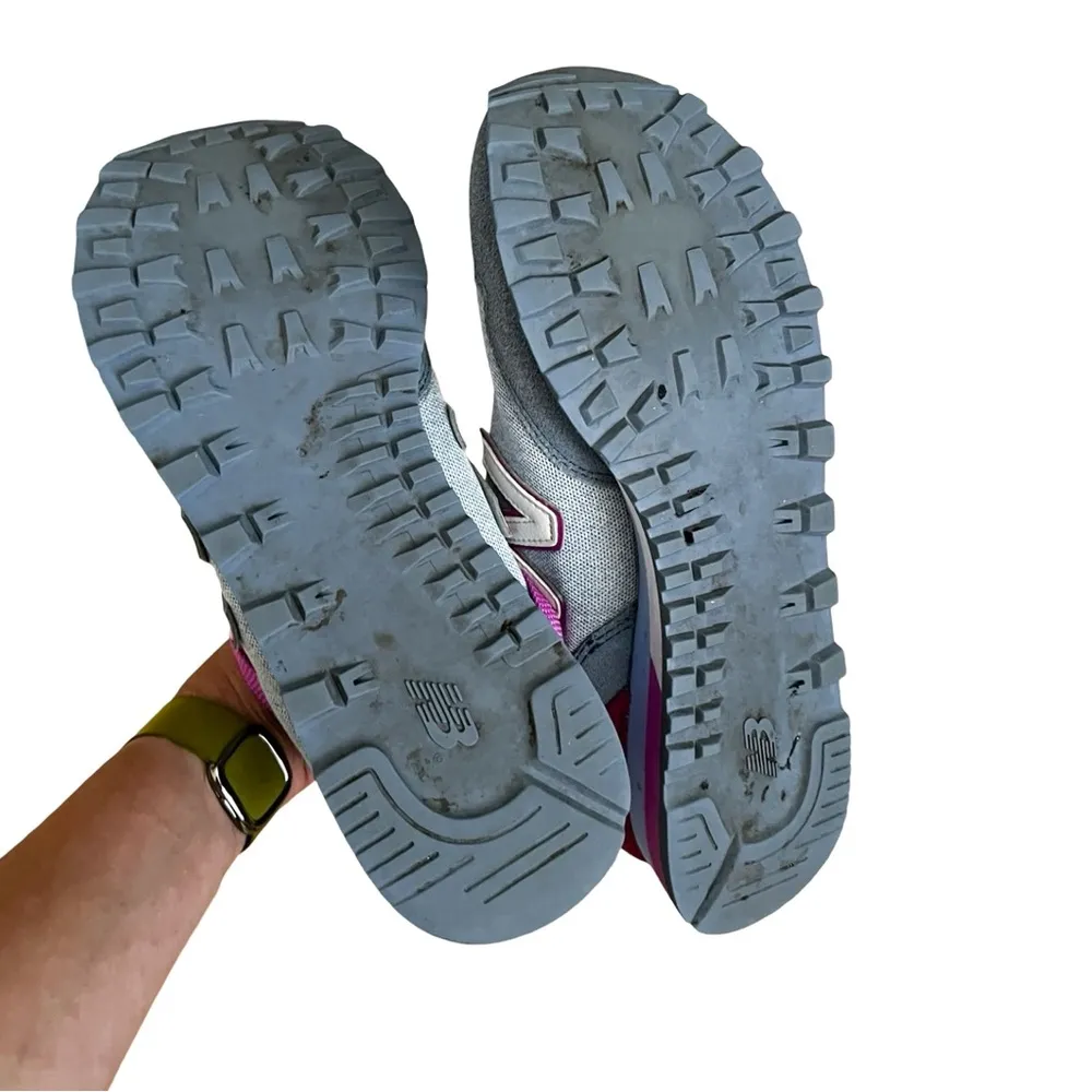 NEW BALANCE 515 Running Shoes Women's Sz 8.5 Gray Purple Blue - Image 3