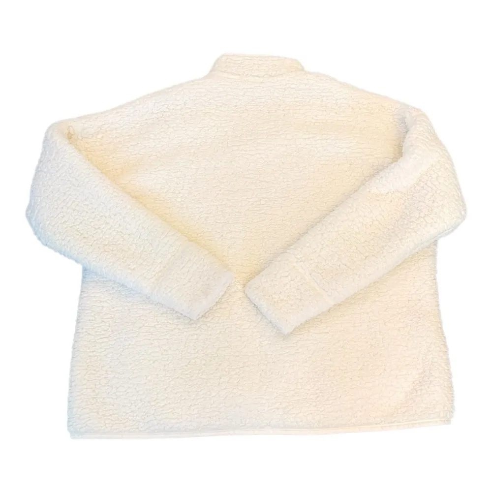 MERRELL Women’s Hiberbate Full Zip Sherpa Jacket Cloud Dancer Size XXL NEW - Image 3