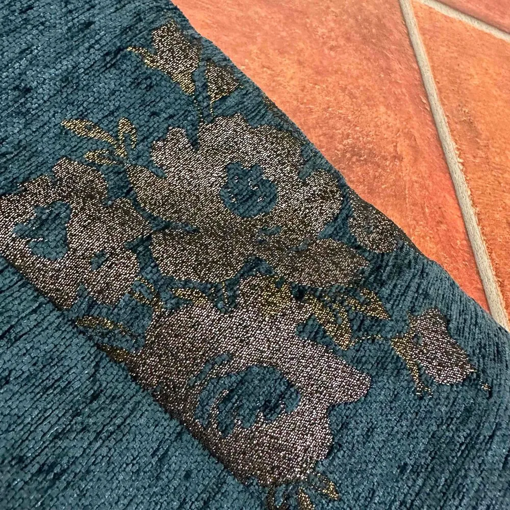 Free People Blue Floral Patterned Mini Skirt Size 12 - Image 3