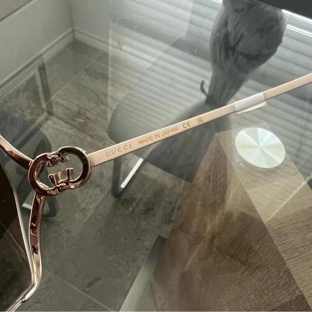 NEW Gucci Women's GG1322S 64mm Square Sunglasses, New w/o Tag $710 - Image 11