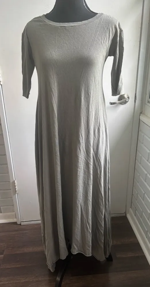 Frank & Eileen Tee Lab New Without Tags Hi Low Maxi Dress small boho minimalist - Image 1