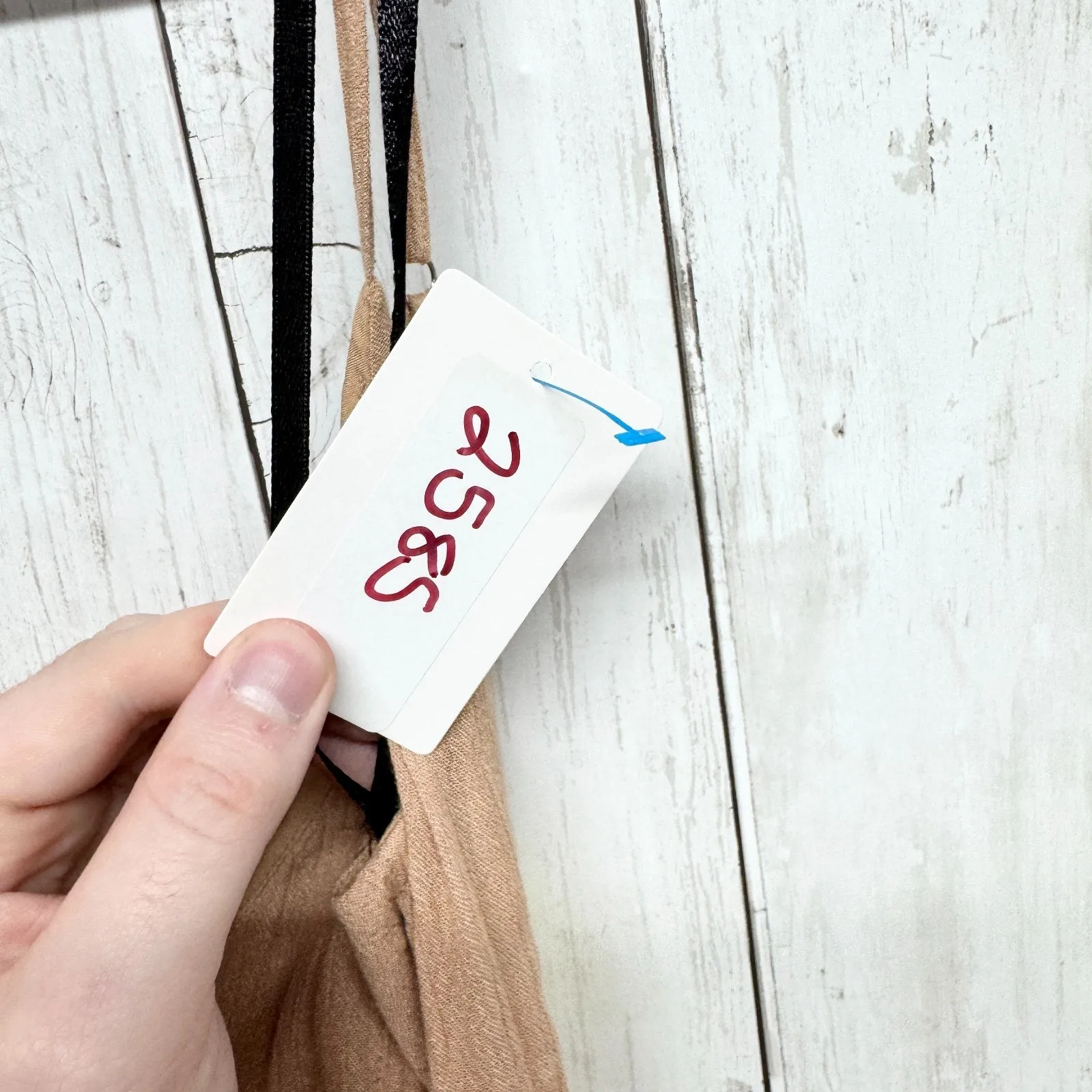 NBD Romper Women Bust 34" Tan Floral Embroidered V-Neck Embroidered Trim Boho - Image 4