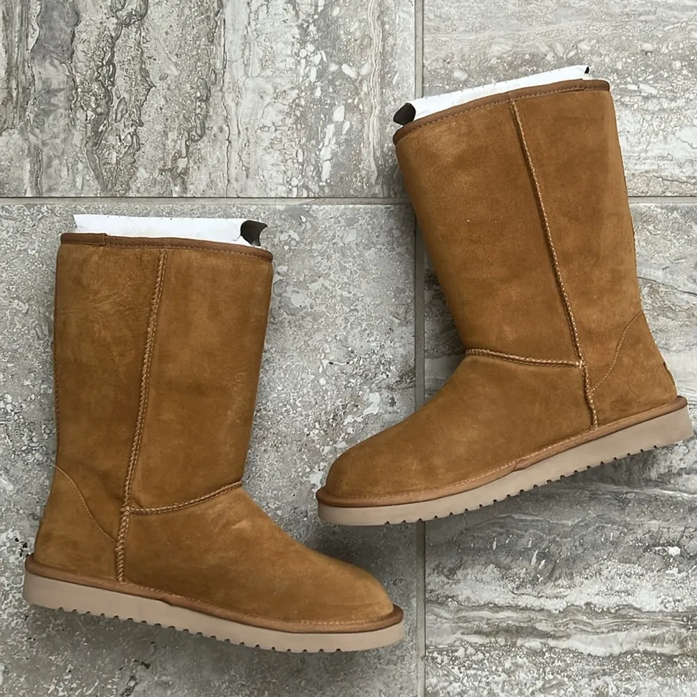 UGG’s Koolaburra KOOLA Tall Boots in Chestnut, Size 11 Wide New in Box - Image 2